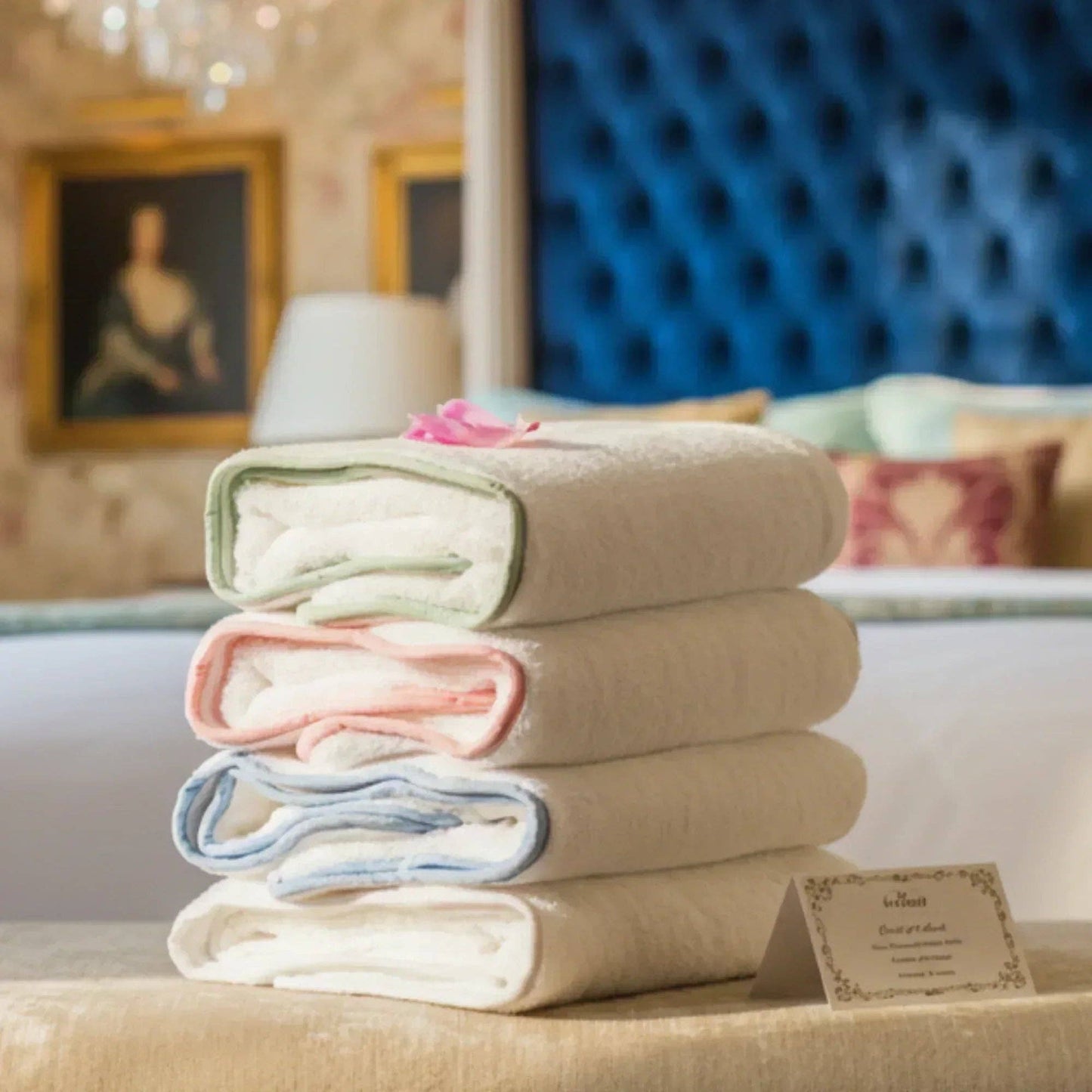 Bath Towels – Fluffy, Ultra Soft & Highly Absorbent (4 pieces)